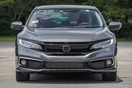 HONDA CIVIC X 2019-2021 SEDAN PO FACELIFTINGU GRILL KRATKA PRZEDNIEGO ZDERZAKA ŚRODKOWA 71102TBCA500