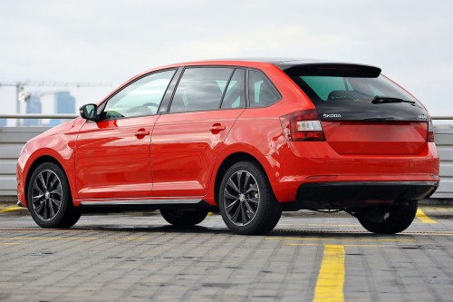SKODA RAPID 2012-2019 HATCHBACK ZASŁONKI PRZECIWSŁONECZNE