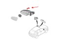 HYUNDAI KONA I 2017-2022 KIERUNKOWSKAZ LUSTERKA LED LEWY 87614J9000