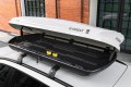 BOX DACHOWY BAGAŻNIK KUFER NA DACH 420L MODEL NOMAD BIAŁY