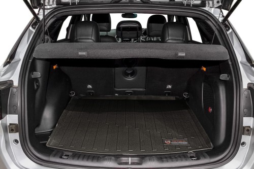 JEEP COMPASS II MP 2017-2020 PRZED FACELIFTINGIEM Z KLAPĄ ELEKTRYCZNĄ PÓŁKA BAGAŻNIKA 6AA59DX9AB