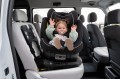 FOTELIK SAMOCHODOWY OBROTOWY 360° CZARNY 40-150 CM i-Size R129 + ISOFIX