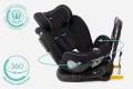 FOTELIK SAMOCHODOWY OBROTOWY 360° CZARNY 40-150 CM i-Size R129 + ISOFIX
