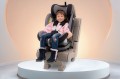 FOTELIK SAMOCHODOWY OBROTOWY 360° CZARNO-SZARY 40-150 CM i-Size R129 + ISOFIX