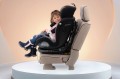 FOTELIK SAMOCHODOWY OBROTOWY 360° CZARNO-SZARY 40-150 CM i-Size R129 + ISOFIX