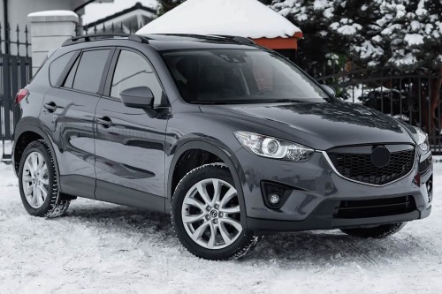 MAZDA CX-5 I 2012-2017 PRZEDNIA LAMPA PRZECIWMGIELNA ZE WSPORNIKIEM PRAWA KD5351684A
