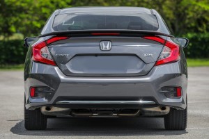 HONDA CIVIC X 2016-2021 SEDAN SPOILER KLAPY TYLNEJ