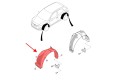 HYUNDAI i20 II GB 2014-2020 NADKOLE LEWE PRZEDNIE 86811C8000