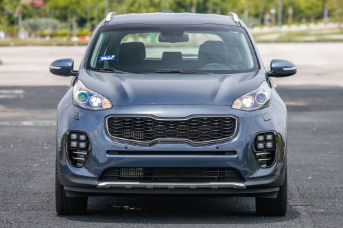 KIA SPORTAGE IV QL 2016-2018 WZÓR GT-LINE PRZED LIFTINGIEM LAMPY PRZECIWMGIELNE PRZEDNIE LED
