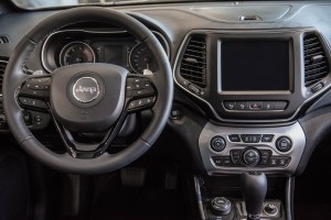 JEEP CHEROKEE V KL 2014-2023 OZDOBNA RAMKA KONSOLI ŚRODKOWEJ