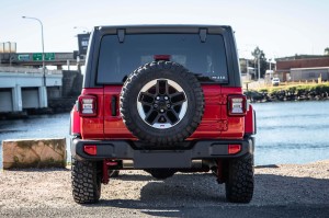 JEEP WRANGLER JL/JLU 2018+ DODATKOWE KOŃCÓWKI TYLNEGO ZDERZAKA DO WERSJI RUBICON