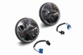 JEEP WRANGLER JK 2007-2018 CZARNE LAMPY PRZEDNIE LED 7" 30W 8000 LUMENÓW