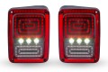 JEEP WRANGLER JK 2007-2018 LAMPY TYLNE LED MODEL MONSTER