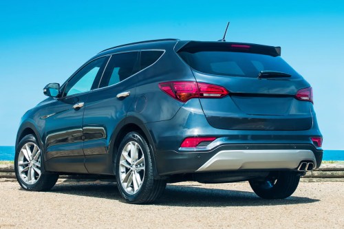 HYUNDAI SANTA FE III DM 2012-2018 LISTWA TYLNYCH DRZWI LEWA 87741B8000