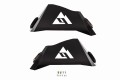 JEEP WRANGLER JK JKU 2007-2018 TYLNE WEWNĘTRZNE NADKOLA ALUMINIOWE