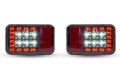 JEEP WRANGLER JK 2007-2018 LAMPY LED W ZDERZAK TYLNY