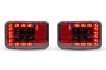 JEEP WRANGLER JK 2007-2018 LAMPY LED W ZDERZAK TYLNY
