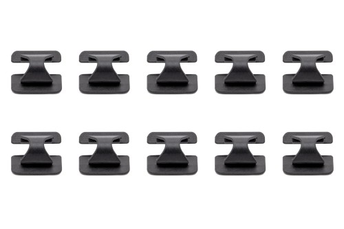 FORD SPINKI DO WYGŁUSZENIA MASKI/POKRYWY SILNIKA KOMPLET 10 SZTUK 1251866