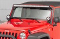 JEEP WRANGLER JK 2007-2018 MOCOWANIE ŚWIATEŁ DODATKOWYCH 52'' NA SŁUPEK PRZEDNI