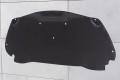 PEUGEOT 2008 I A94 2013-2019 WYGŁUSZENIE MASKI 9805024180