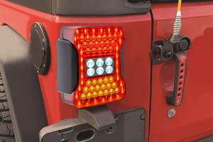 JEEP WRANGLER JK 2007-2018 LAMPY TYLNE LED STYLIZOWANE NA JL