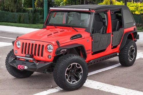 JEEP WRANGLER JK 2007-2018 MASKA HEMI
