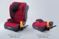 CARMEN FOTELIK SAMOCHODOWY PODSTAWKA 2w1 I SIZE 100-150 CM R129 ISOFIX