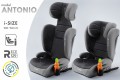 ANTONIO FOTELIK SAMOCHODOWY PODSTAWKA 2w1 I SIZE 100-150 CM R129 ISOFIX