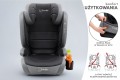 ANTONIO FOTELIK SAMOCHODOWY PODSTAWKA 2w1 I SIZE 100-150 CM R129 ISOFIX