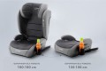 ANTONIO FOTELIK SAMOCHODOWY PODSTAWKA 2w1 I SIZE 100-150 CM R129 ISOFIX
