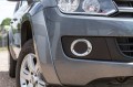 VOLKSWAGEN AMAROK 2009-2020 CHROMOWANE NAKŁADKI PRZEDNICH KRATEK ZDERZAKA