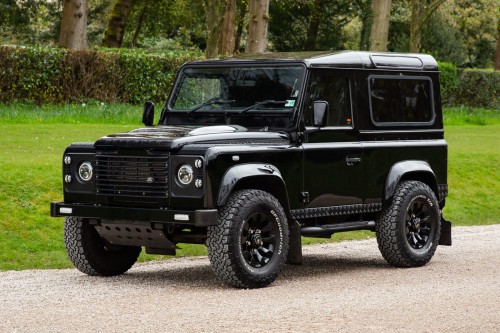 LAND ROVER DEFENDER 90 STOPNIE BOCZNE CZARNE MODEL STYL SVX