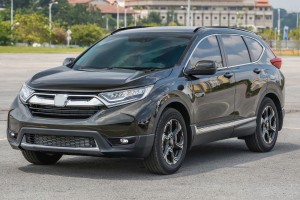 HONDA CR-V V 2018-2022 RELINGI DACHOWE CZARNE OEM