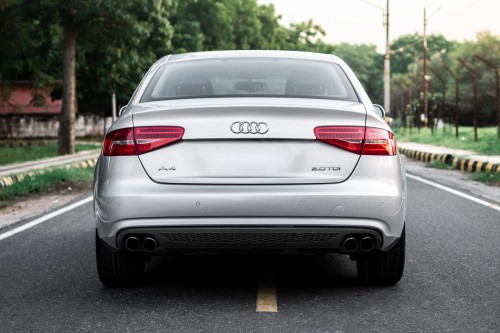 AUDI A4 B8 2011-2015 PO FACELIFTINGU DYFUZOR ZDERZAKA TYLNEGO