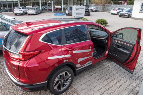 HONDA CR-V V 2018-2023 WEWNĘTRZNE GÓRNE LISTWY PROGOWE