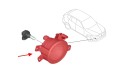BMW X1 E84 2009-2015 LAMPA PRZECIWMGIELNA PRZEDNIA PRAWA 63172993526