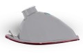 JEEP COMPASS I MK49 2011-2017 PO FACELIFTINGU LAMPA PRZECIWMGIELNA TYLNA LEWA 57010717AC