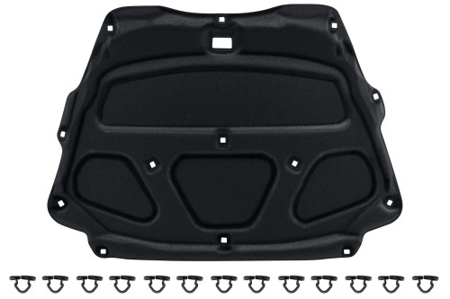 PORSCHE CAYENNE II 92A 2010-2014 PRZED FACELIFTINGIEM WYGŁUSZENIE MASKI 95855683100