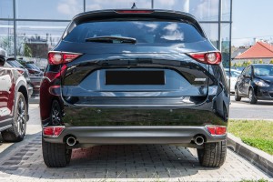 MAZDA CX-5 II KF 2017+ NAKŁADKI TYLNYCH LAMP PRZECIWMGIELNYCH