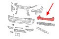 JEEP CHEROKEE V KL 2018-2023 PO FACELIFTINGU BELKA WZMOCNIENIE ZDERZAKA PRZEDNIEGO 68285621AA