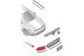 VOLKSWAGEN GOLF 8 VIII 5H 2020-2024 PRZED FACELIFTINGIEM KRATKA PRZEDNIEGO ZDERZAKA PRAWA 5H0853666J