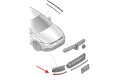 VOLKSWAGEN GOLF 8 VIII 5H 2020-2024 PRZED FACELIFTINGIEM CHROMOWANA LISTWA PRZEDNIEGO ZDERZAKA PRAWA 5H0853712A