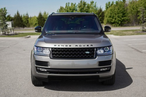 RANGE ROVER IV L405 2012-2017 PRZED FACELIFTINGIEM GRILL CZARNY ATRAPA CHŁODNICY CK52BA163CA