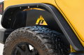 JEEP WRANGLER JK JKU 2007-2018 TYLNE WEWNĘTRZNE NADKOLA ALUMINIOWE