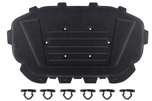 AUDI Q7 4L 2005-2015 WYGŁUSZENIE MASKI 4L0863825 + SPINKI