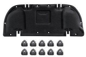 JEEP RENEGADE I BU 2015-2018 PRZED FACELIFTINGIEM WYGŁUSZENIE MASKI KOMPLET ZE SPINKAMI 05202976200