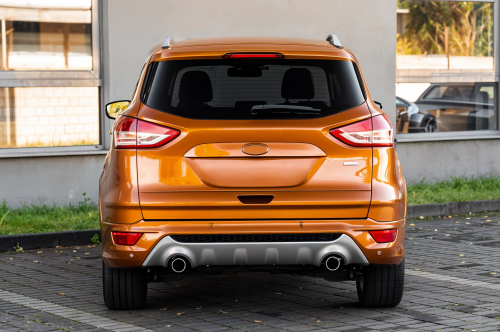 FORD ESCAPE MK3 III 2013-2016 PRZED FACELIFTINGIEM ZDERZAK TYLNY Z PDC CV4417K835AA