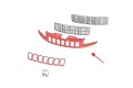 JEEP GRAND CHEROKEE IV WK2 2014-2017 PO FACELIFTINGU ATRAPA GRILL CHROMOWANY 5RM46TZZAA