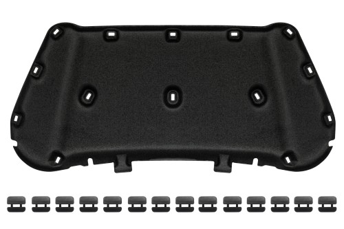 FORD KUGA MK3 III 2019-2024 PRZED FACELIFTINGIEM WYGŁUSZENIE MASKI LV4BS16738AA +SPINKI