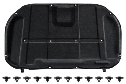 TOYOTA HILUX VIII AN120 2015-2025 WYGŁUSZENIE MASKI Z KOMPLETEM SPINEK 533410K250